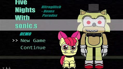 five nights at sonic's scratch.